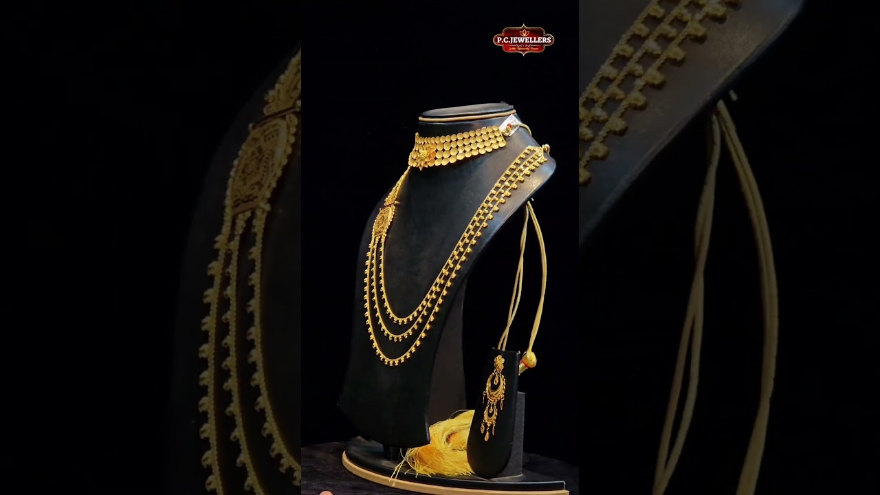 22 Karat Gold Jewellery Collection For Perfect Wedding | P. C. Jewellers || Bankura