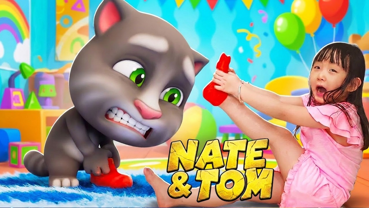 Boo Boo Story for Kids | My Talking Tom in Real Life Ruined Our House and more Kate stories
