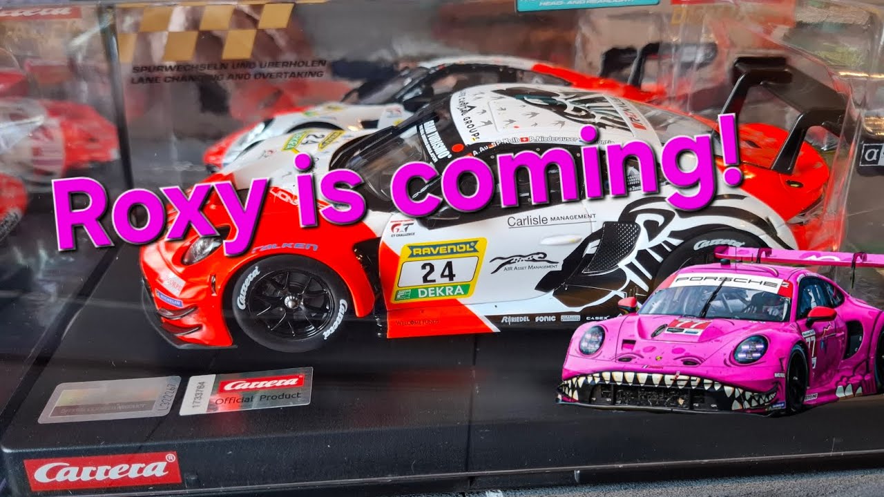 Carrera Digital Lionspeed Porsche - wir lackieren in um - AO Racing Roxy 🦖