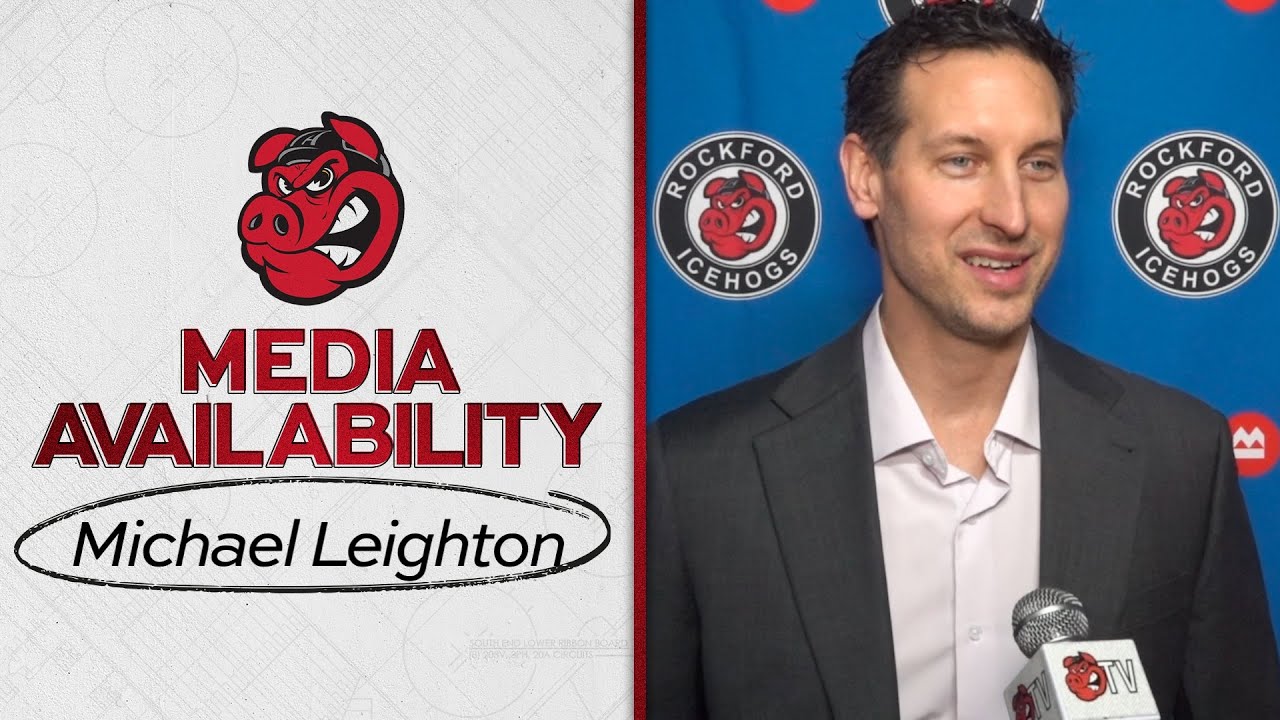 Michael Leighton on Joining The IceHogs Ring of Honor