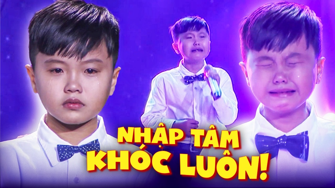Cậu bé HÁT VỀ GIA ĐÌNH nhập tâm đến BẬT KHÓC NỨC NỞ khiến giám khảo BẤM CHỌN VỘI | THVL  Ca Nhạc
