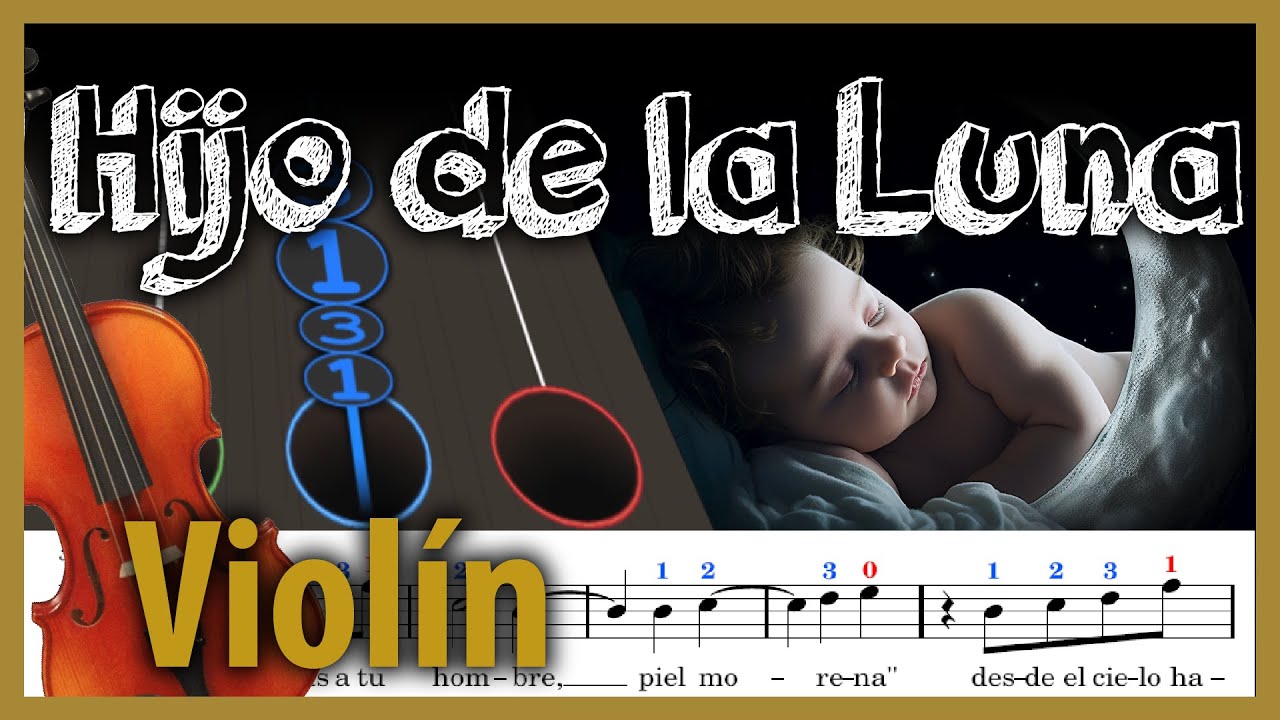 Hijo de la Luna | Violín Play Along🎻
