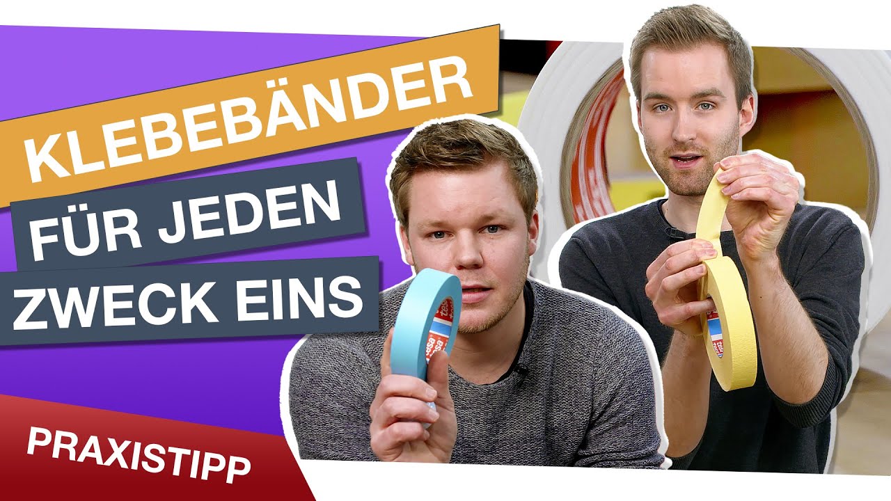 Das richtige Klebeband für Dein Projekt: Worauf kommt's an?