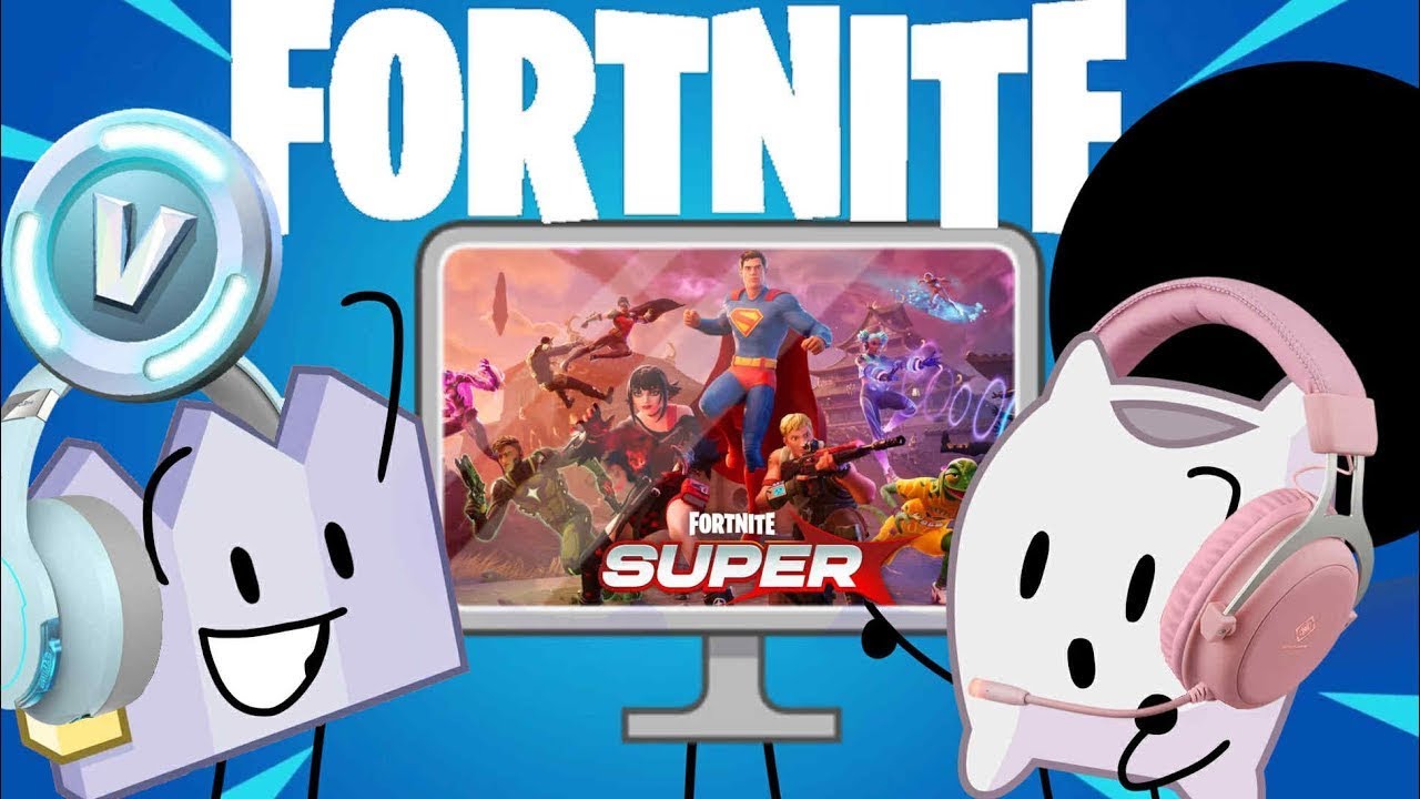 BTET 2: Персонажи BFDI играют в Fortnite