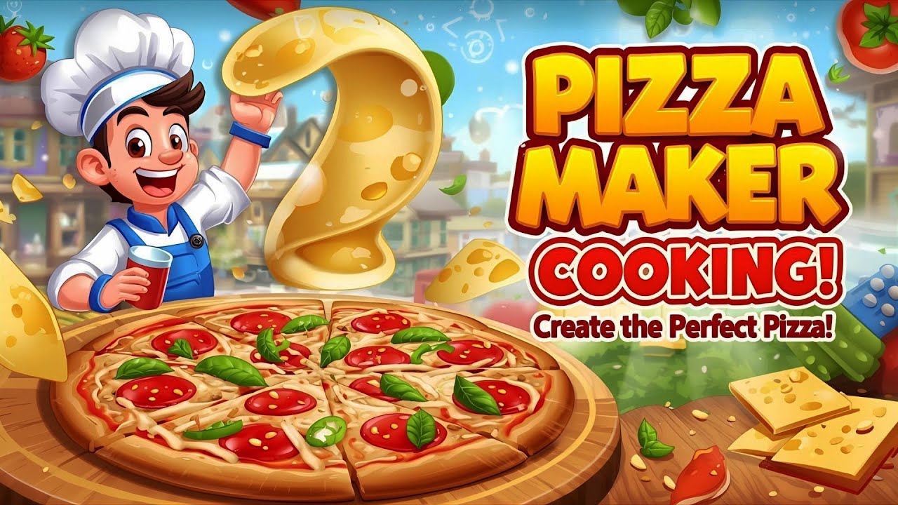 Pizza Maker Cooking 🍕 | Create the Perfect Pizza! Fun Gameplay