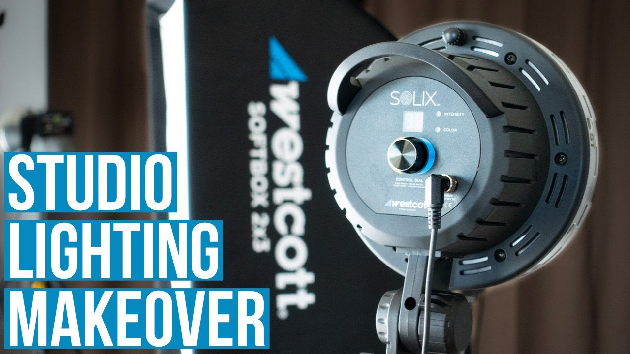 Studio Makeover 2021! Westcott Solix LED Lights