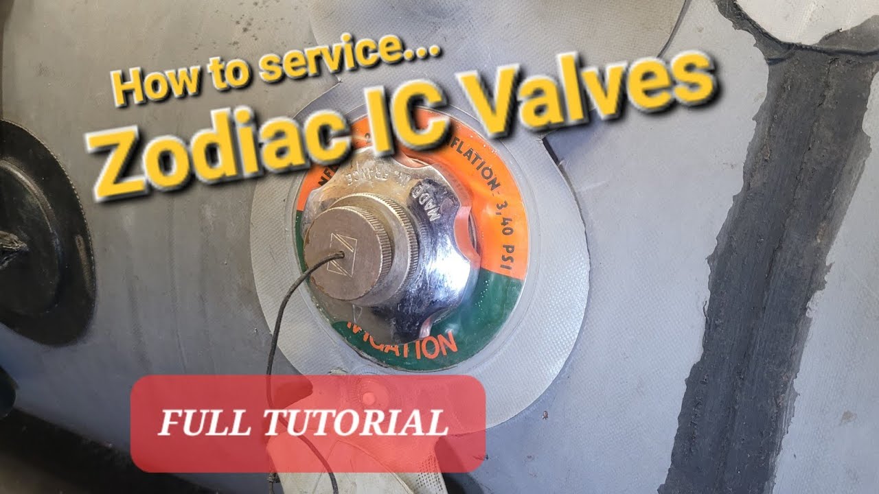Zodiac Boat IC Valve Service - Full Tutorial