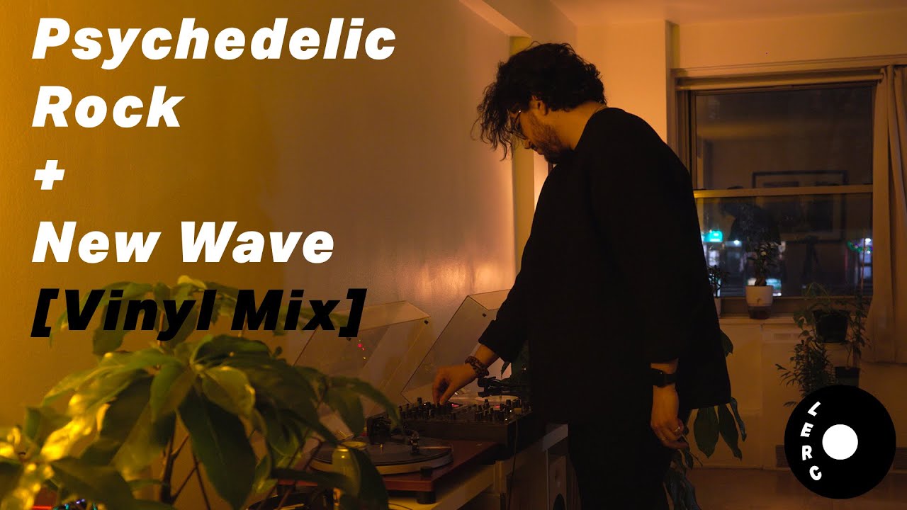 Psychedelic Rock & New Wave [Vinyl Mix] with Michael Tapia (4K)