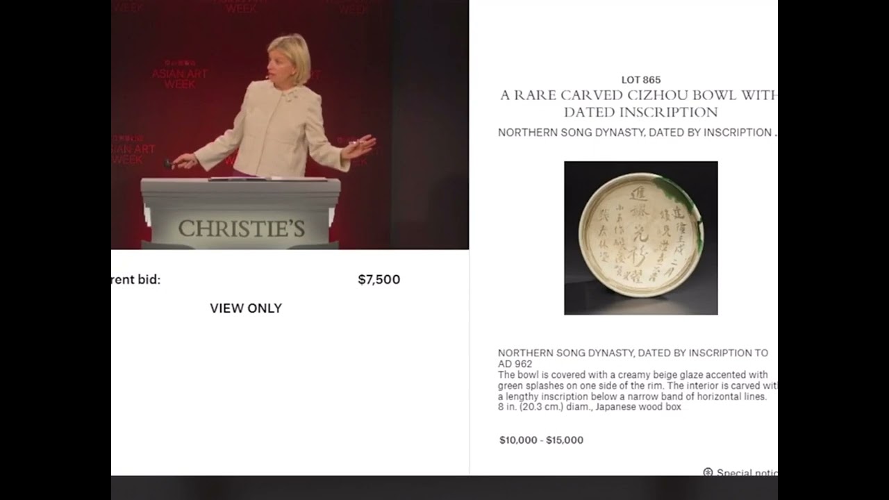 #00361 Christie’s New York Chinese Archaic Bronze & Ceramics,(2), 21/9/2023, 佳士得纽约秋拍青铜器，陶，瓷器