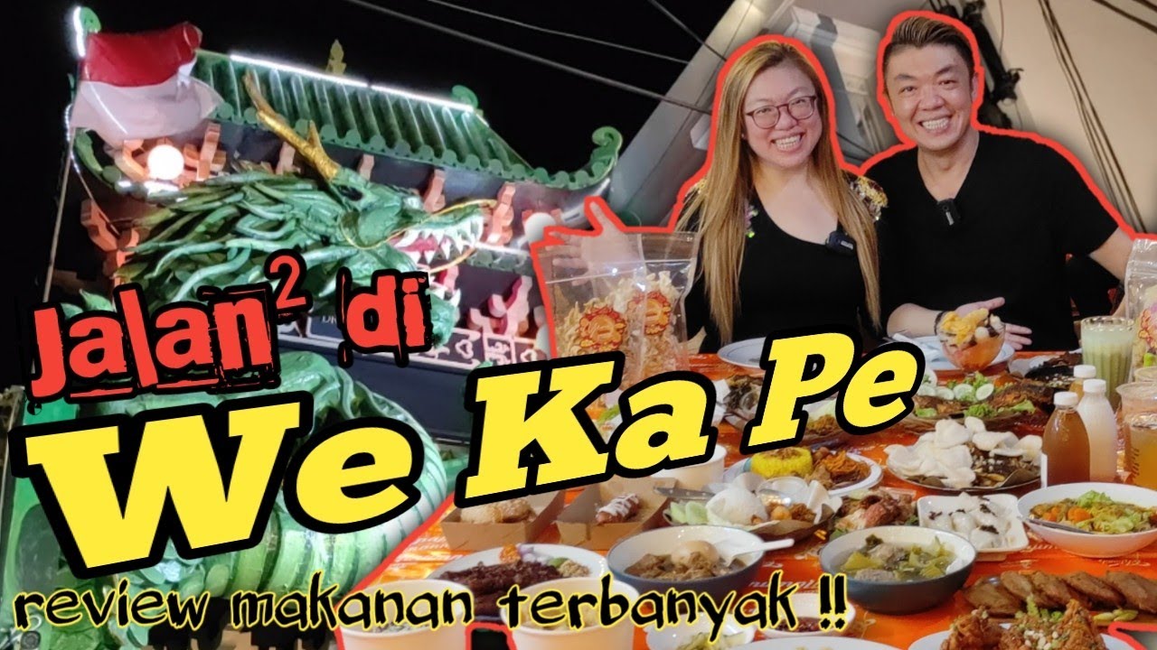 REKOR REVIEW MAKANAN TERBANYAK‼️ JALAN2 DI WISATA KAMPUNG PECINAN, KAPASAN DALAM, SURABAYA‼️😂👍