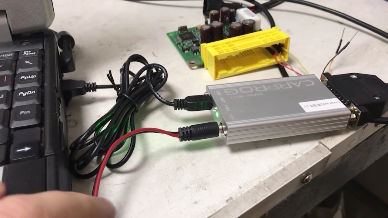 Carprog китайский доработанный. Чистка Crash Data.