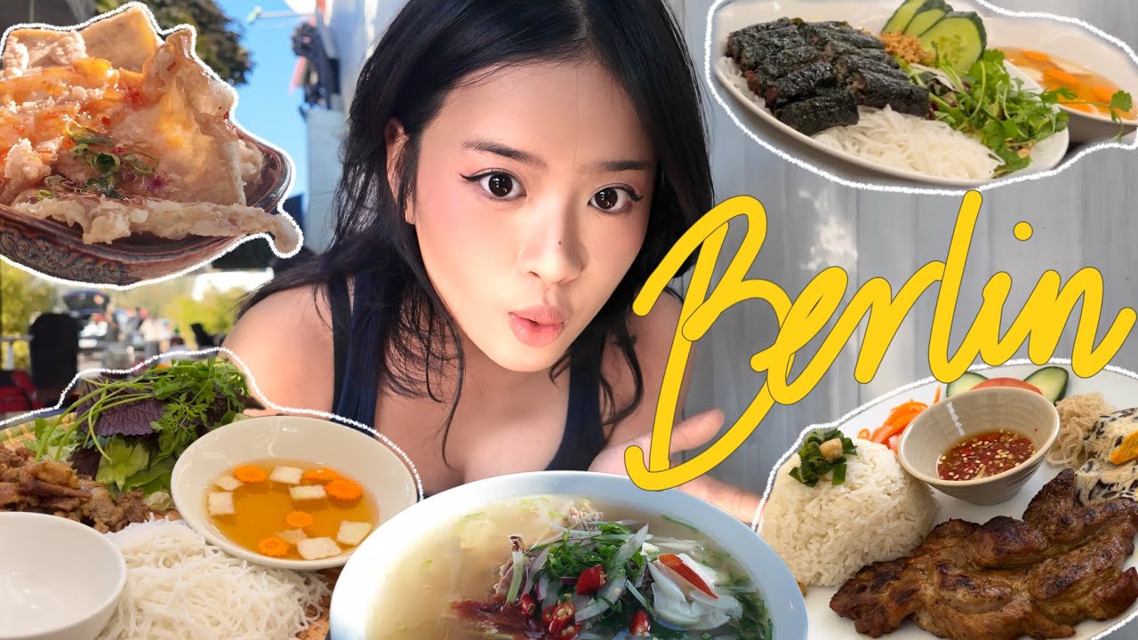 food vlog in Berlin 🇩🇪 Dong Xuan Center, visiting disgusting food museum..