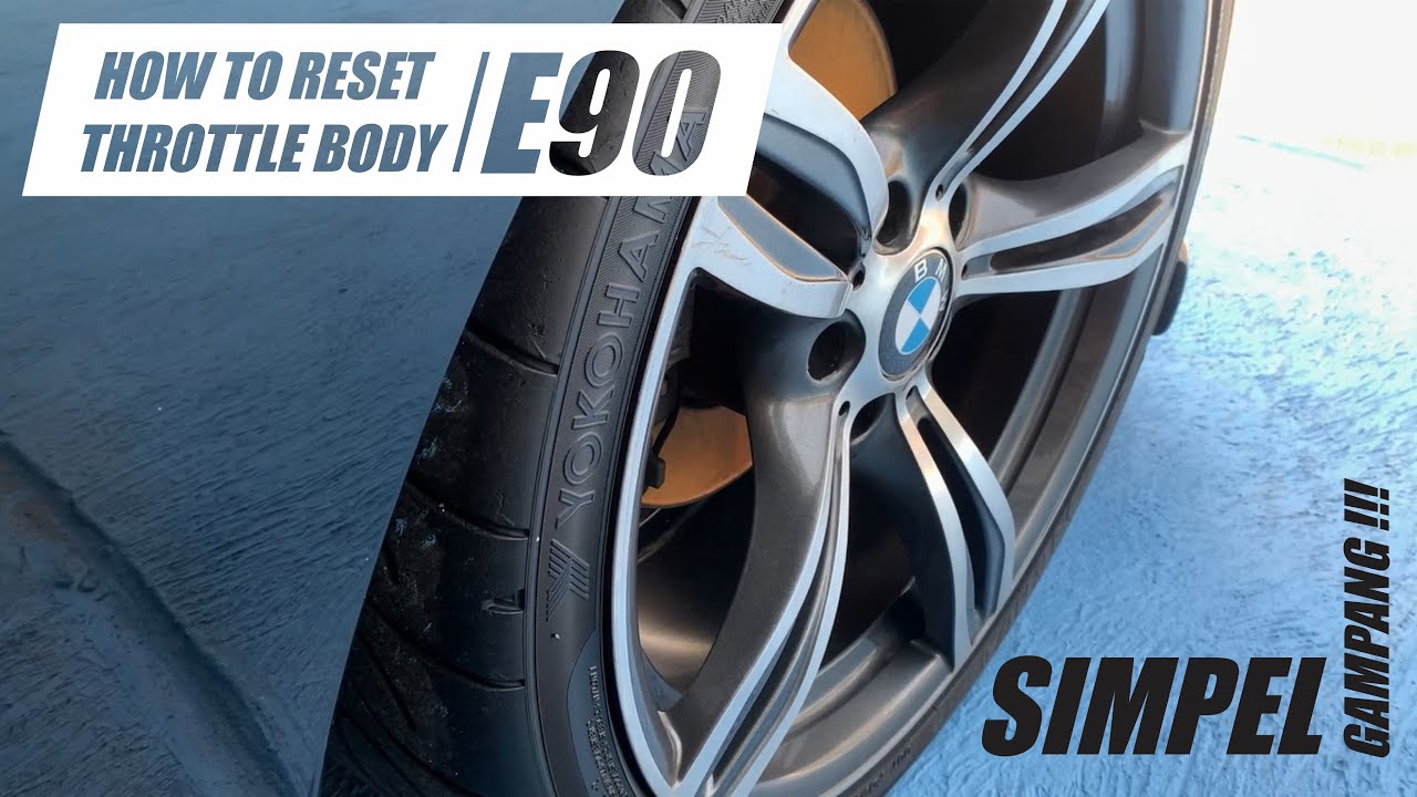 HOW TO RESET THROTTLE BODY BMW E90, E91, E92, E93, E82, E88, ...| TBA |CARA RESET THROTTLE BODY BMW!
