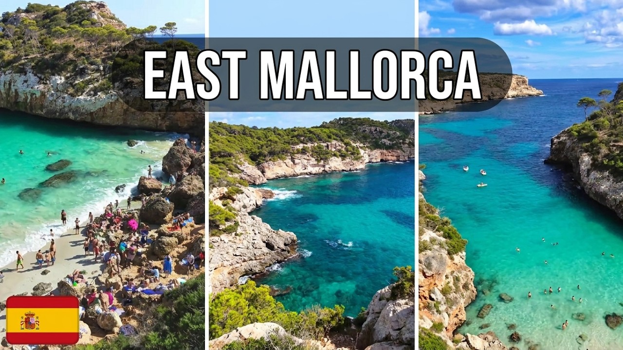 Best beaches at the east coast of Mallorca