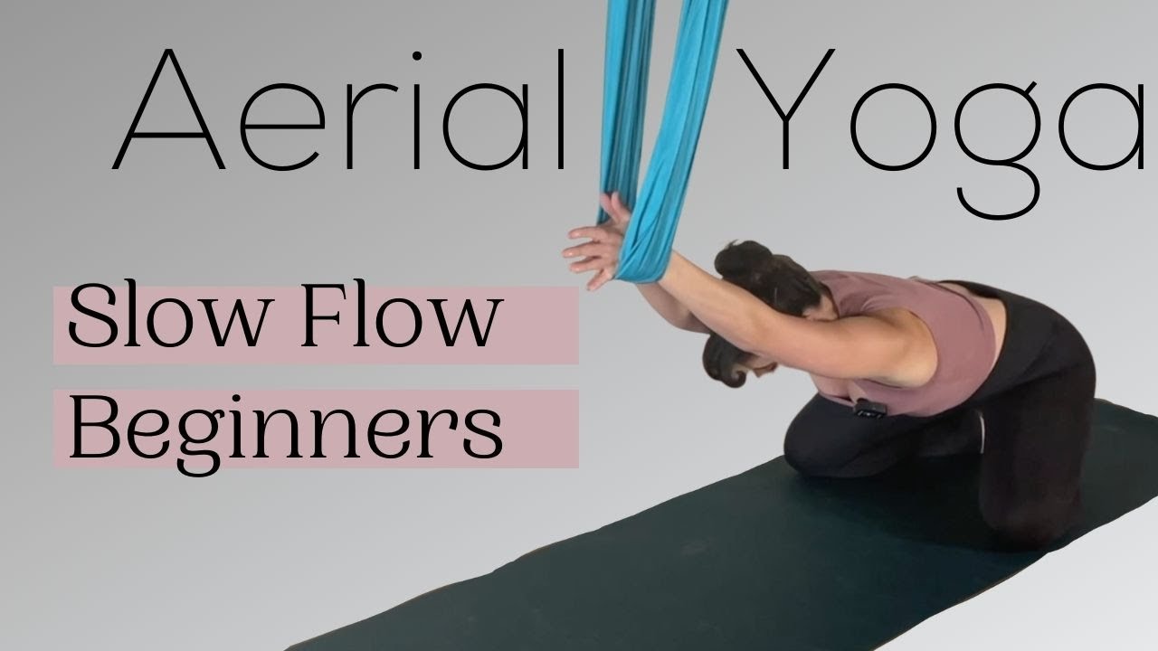 Beginners Aerial Yoga Class | Aerial Yoga for Shoulders & Hips