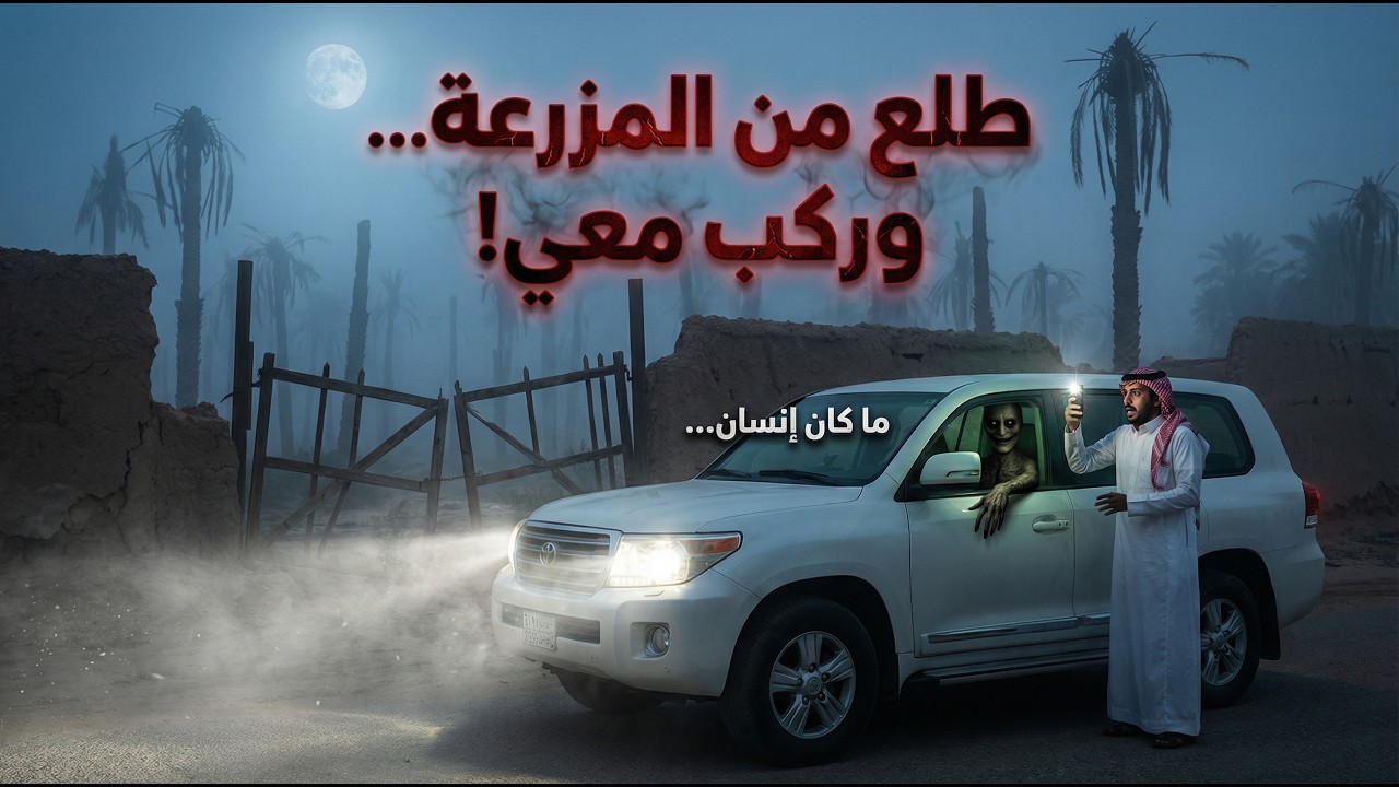 وقفت عند مزرعة مهجورة… وركب معي شيء