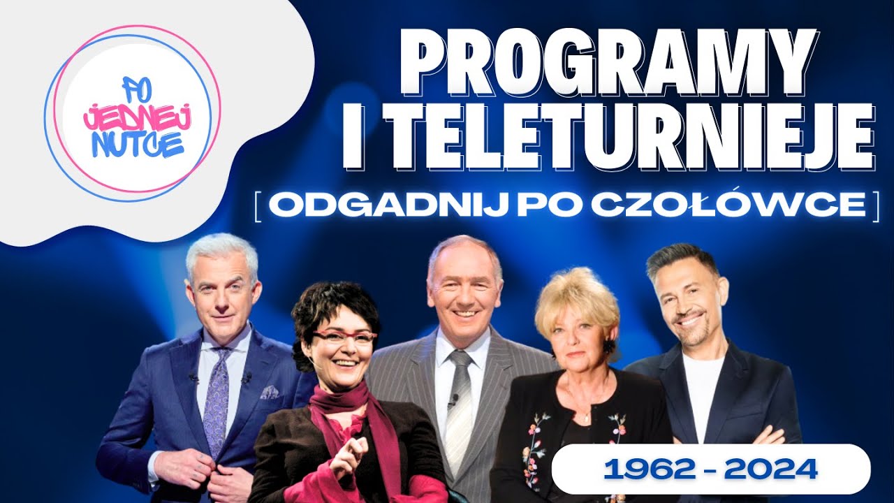 Odgadnij Polskie Teleturnieje i Programy Po Czołówce! [1962-2024]