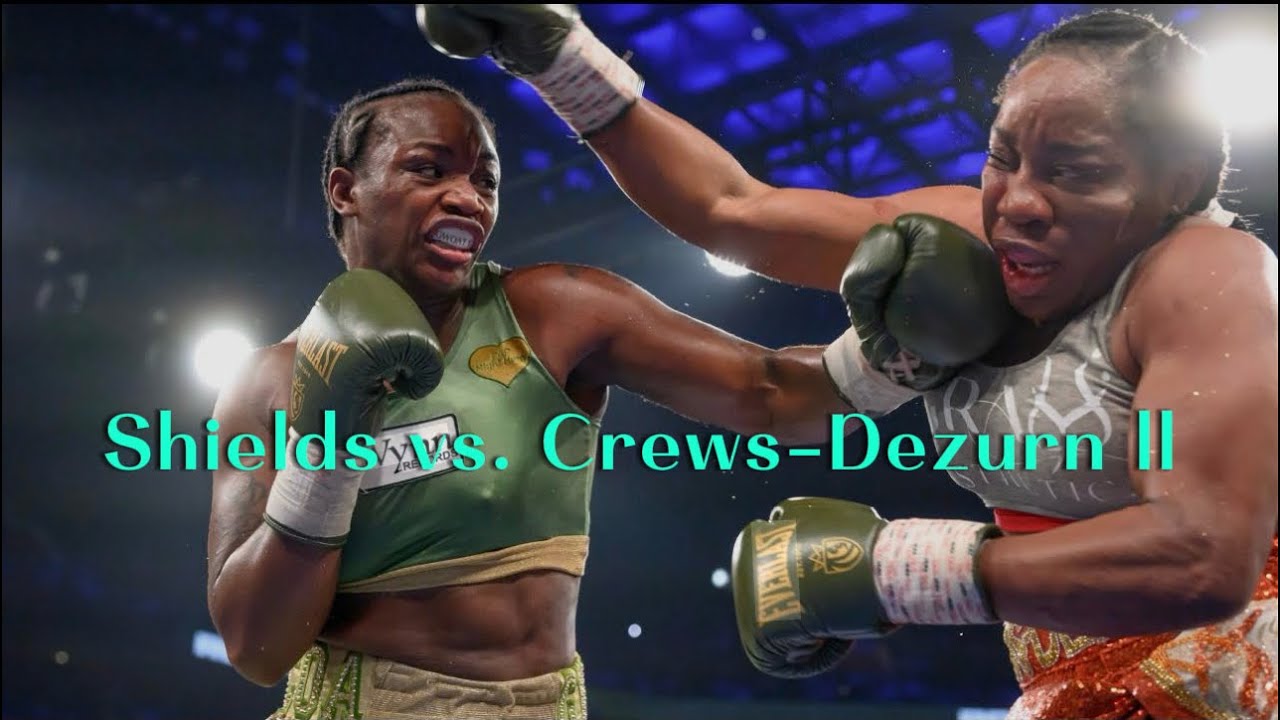 Clarissa Shields Vs Franchon Crews-Dezurn 2 (Full Highlights Great Championship Fight) 