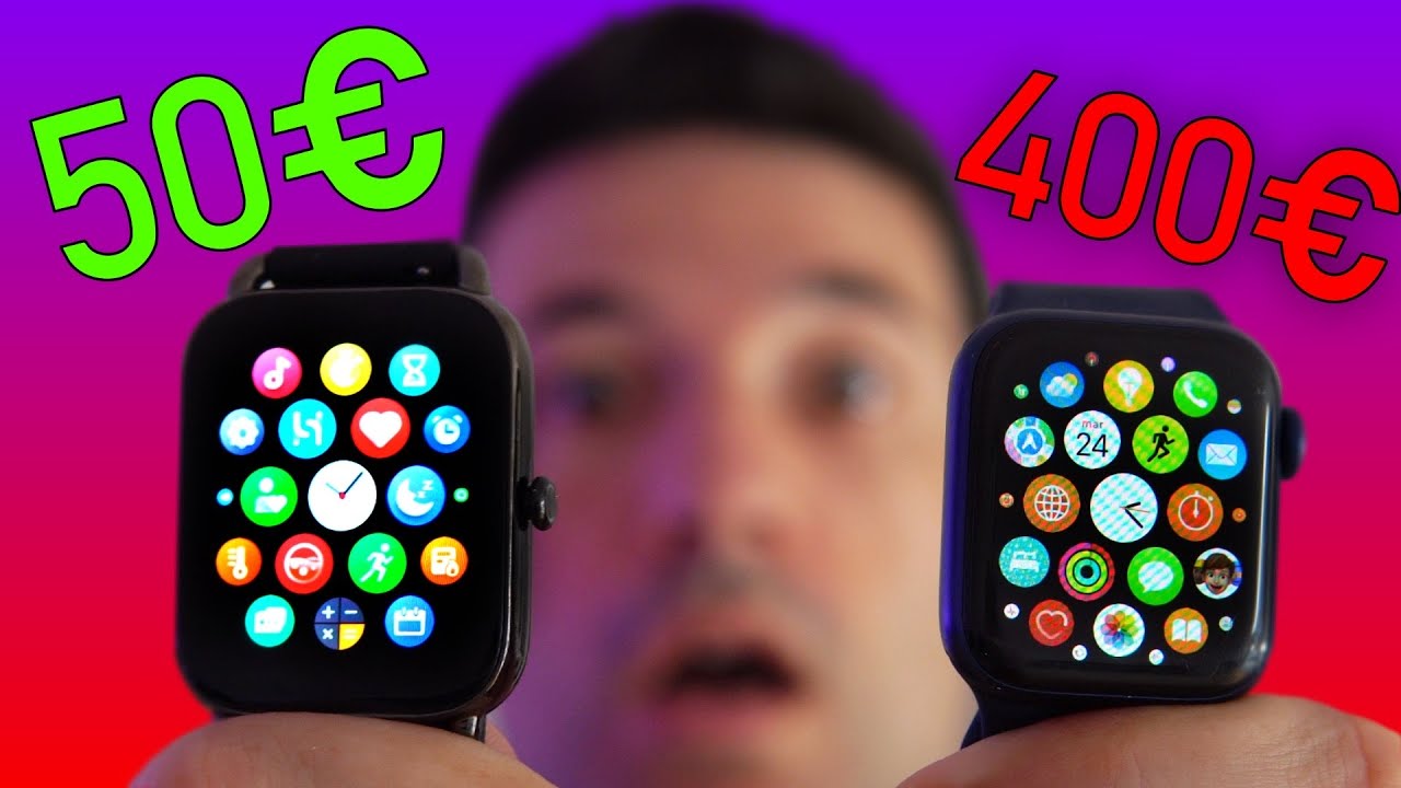 Este RELOJ es UNA LOCURA | Review detallada y COMPARACION con Apple WATCH Series 6 vs HAYLOU RS4 +