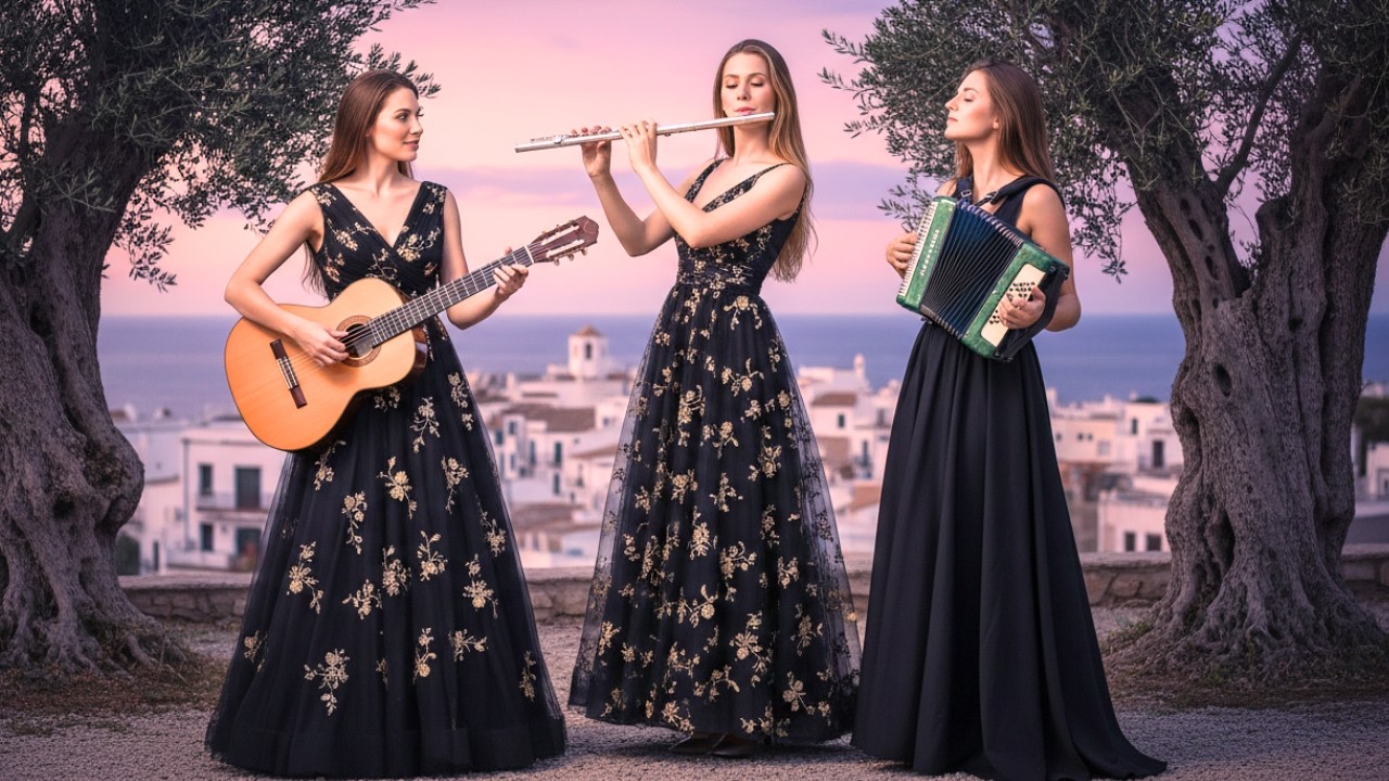 Flamenco Softly Flowing Sounds for Mindful Relaxation – Flamenco Guitar, Accordion & Flute