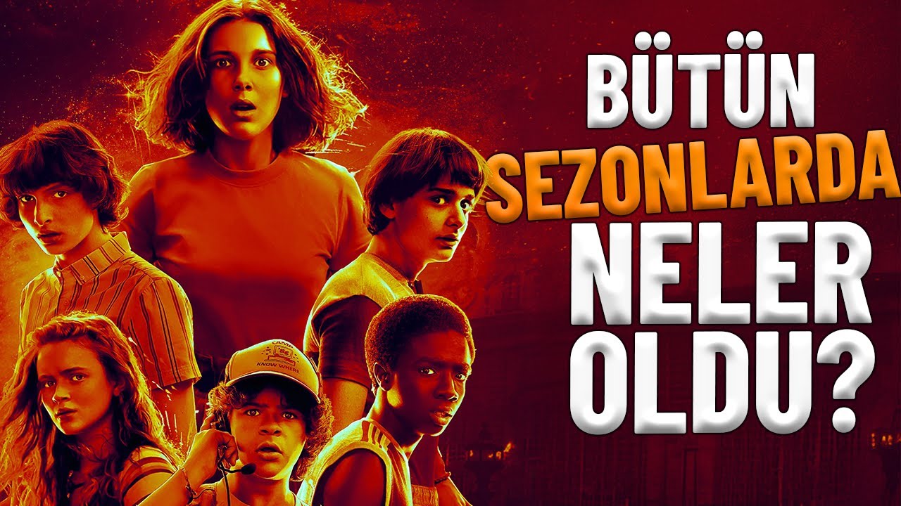 28 DAKİKADA STRANGER THINGS 1-4 SEZON ÖZETİ  #strangerthings