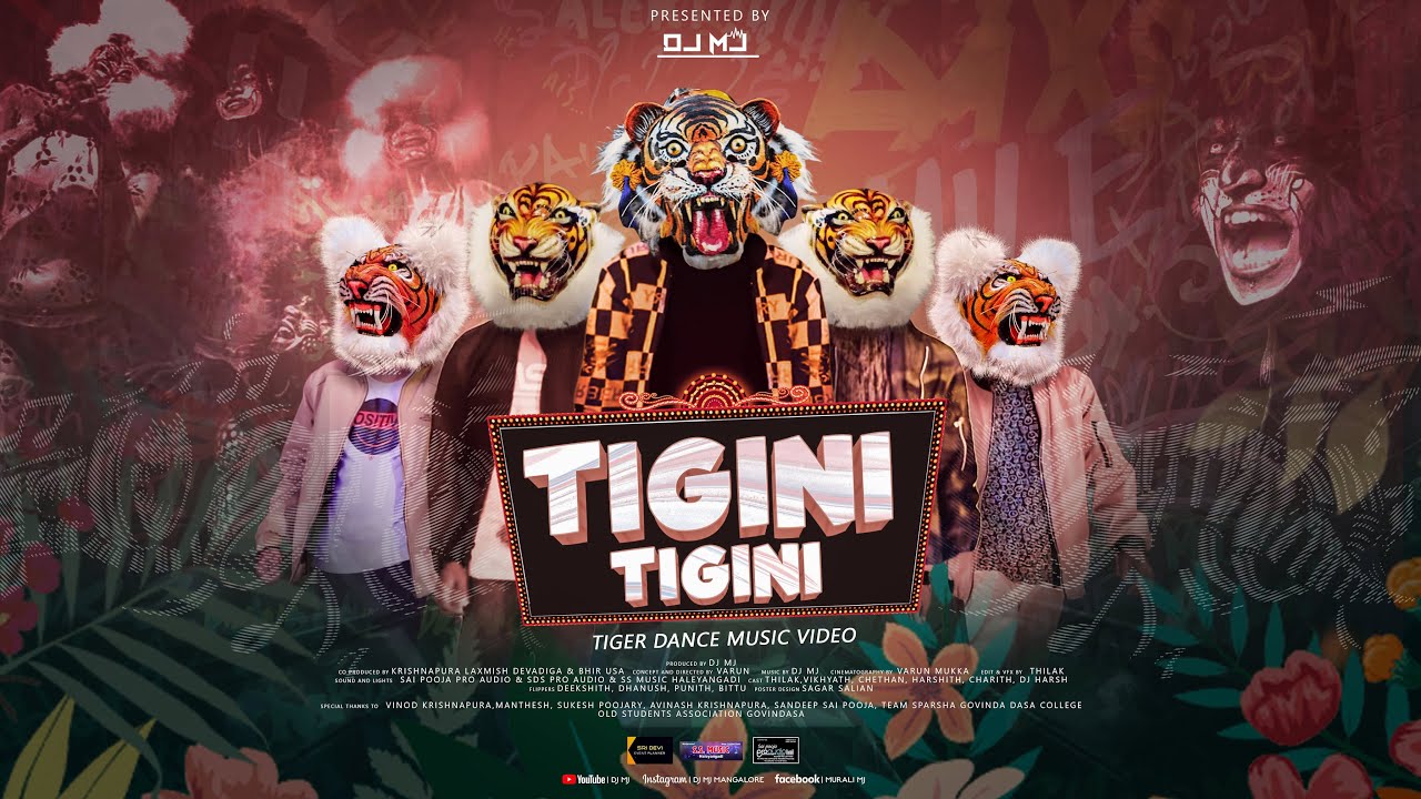 TIGINI | TIGINI | TIGER DANCE | SHORT MUSIC VIDEO | DJ MJ