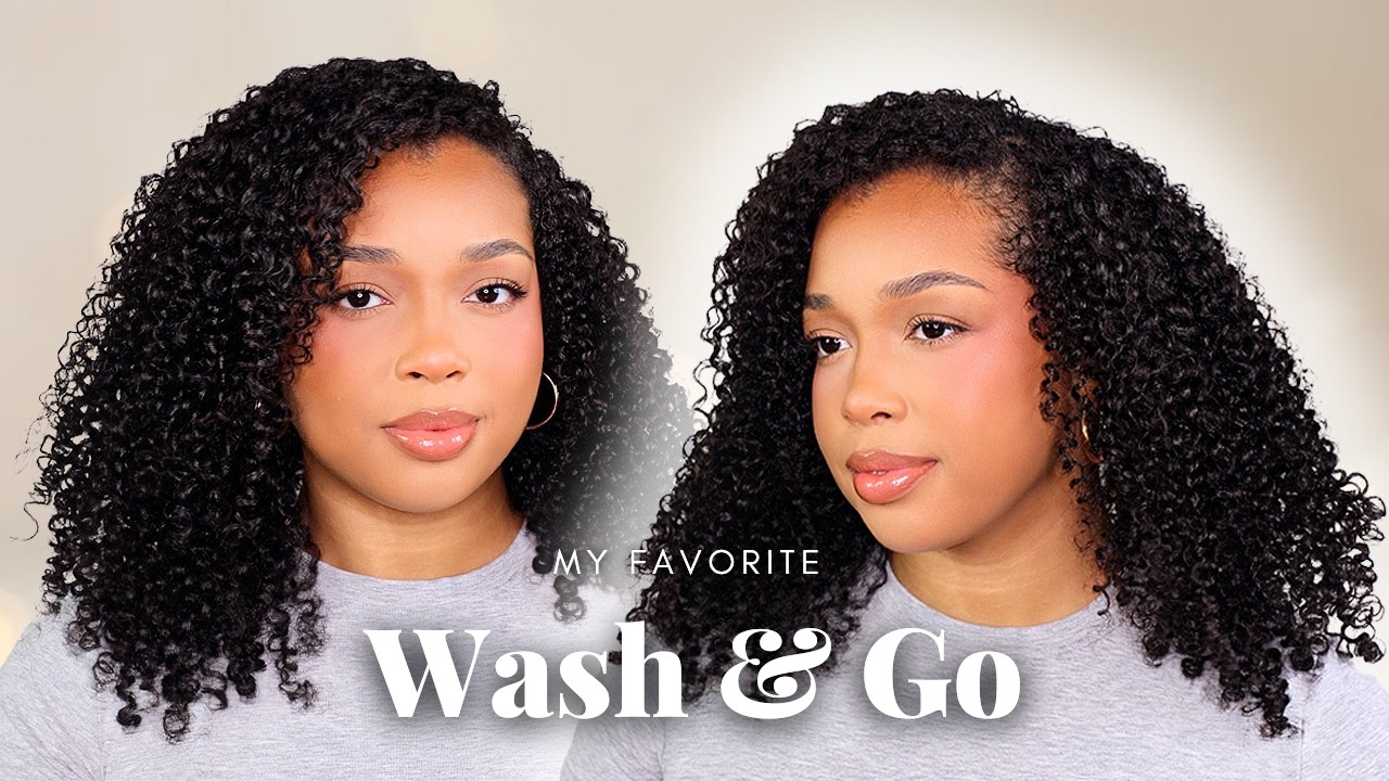 How to Get Huge Hair WITHOUT Losing Definition | Wash & Go + Length Retention Tips