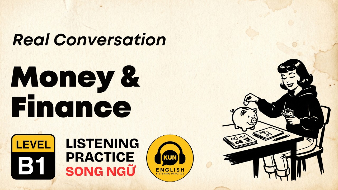 B1 English Listening Practice – Money and Finances  | Daily English | Intermediate EP45