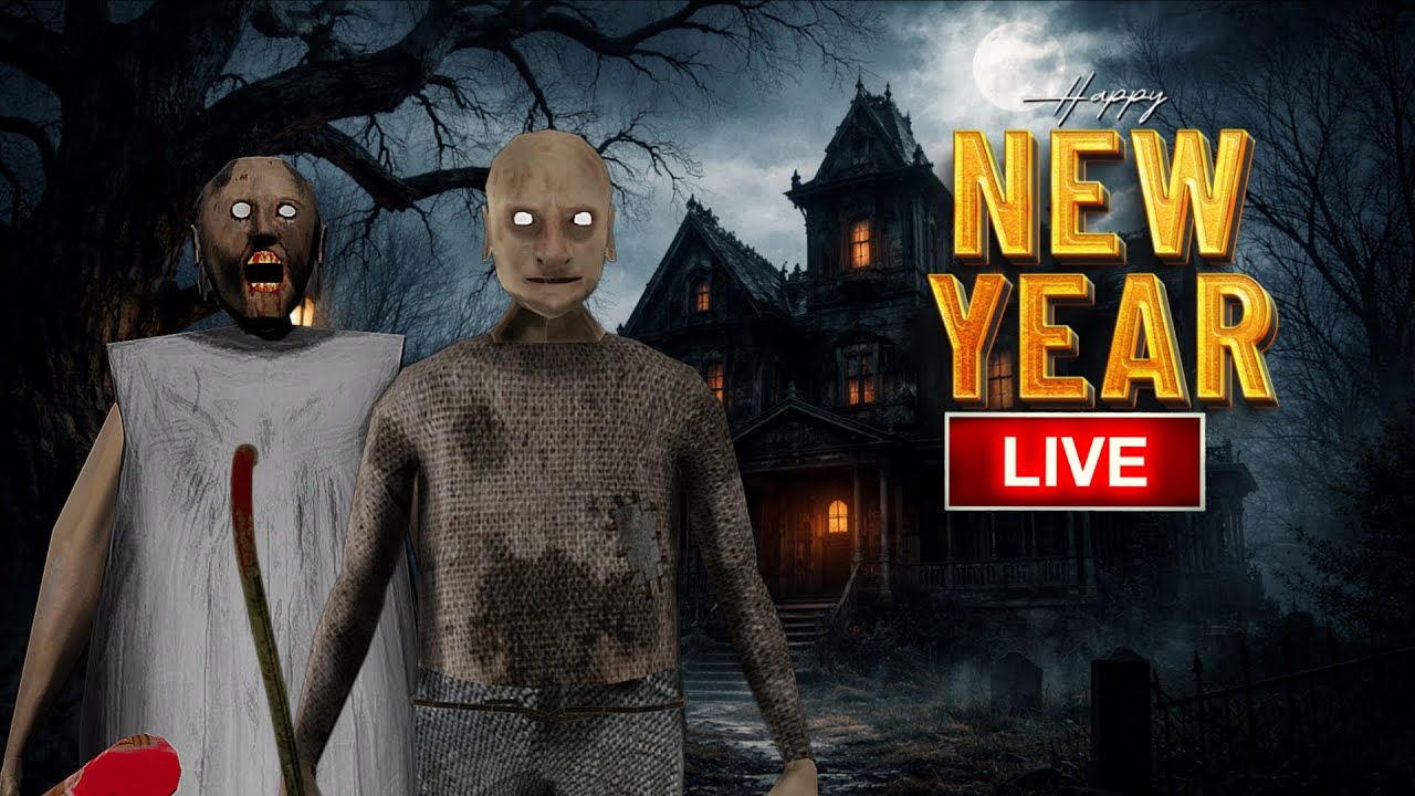 Multiple Horror Game New Year Special Live Stream #granny #gaming #kamla #evilnun #live