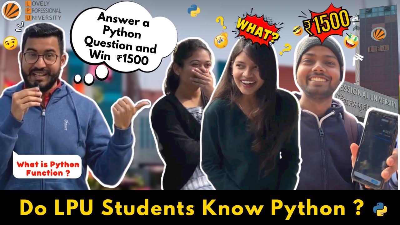 Can LPU Student Answer Simple Python Questions?