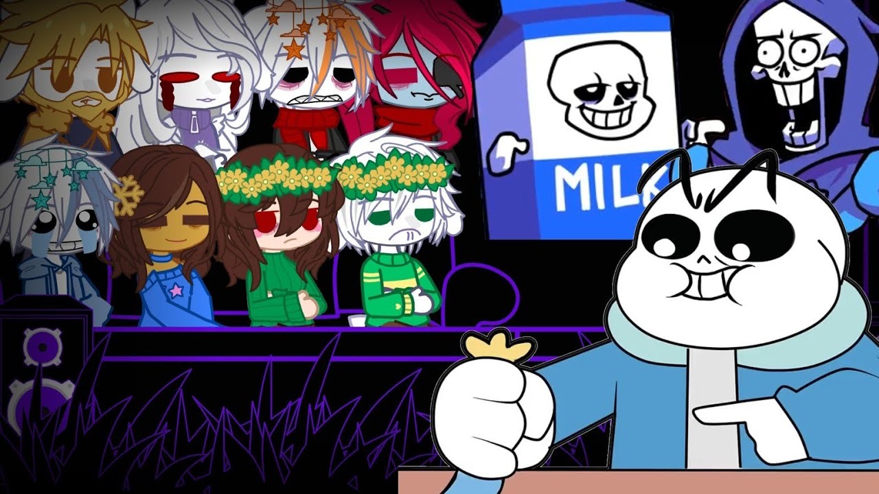 (🇧🇷🇺🇸🇲🇽) Реакция Undertale на мемы Часть_4