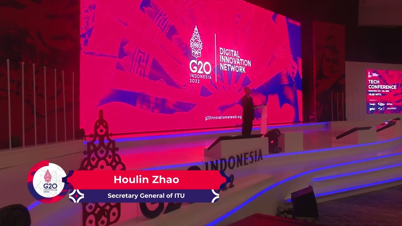 Remarks by Houlin Zhao, ITU Secretary-General at the G20  Digital Innovation Network