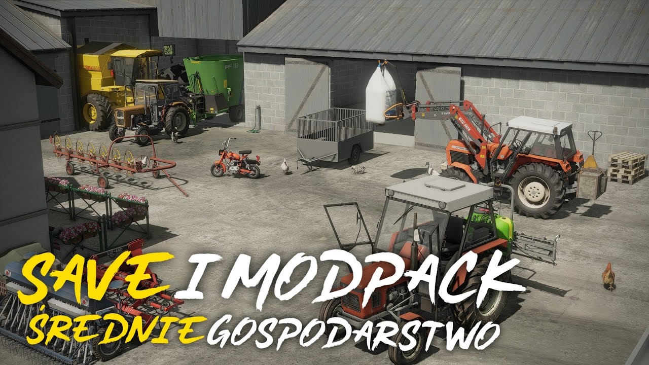 POLSKI SAVE I MODPACK 🔥Szpakowo DOWNLOAD🔥☆Mega Klimat 🤯FS22🟡 OZI