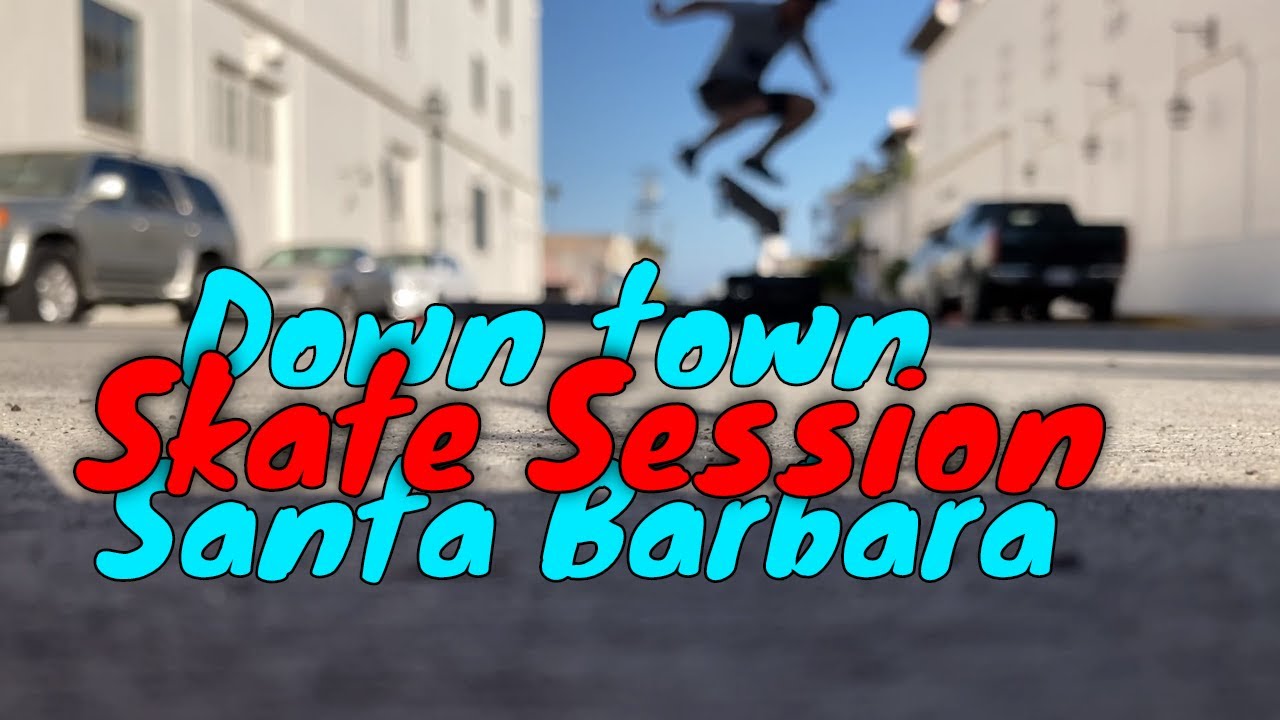 Skate Session in Downtown Santa Barbara