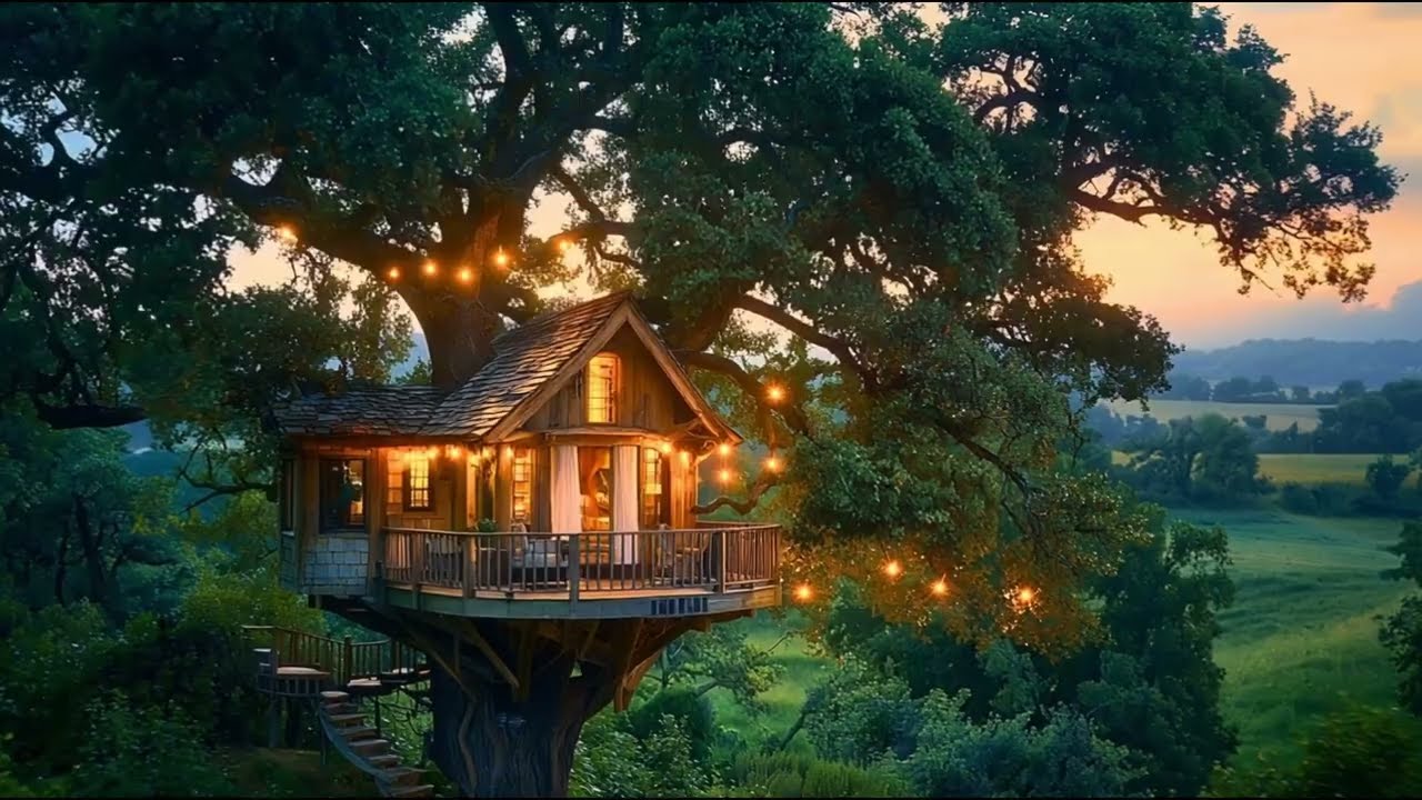 🌲Magic Tree House | Wonderful Tree House Tour