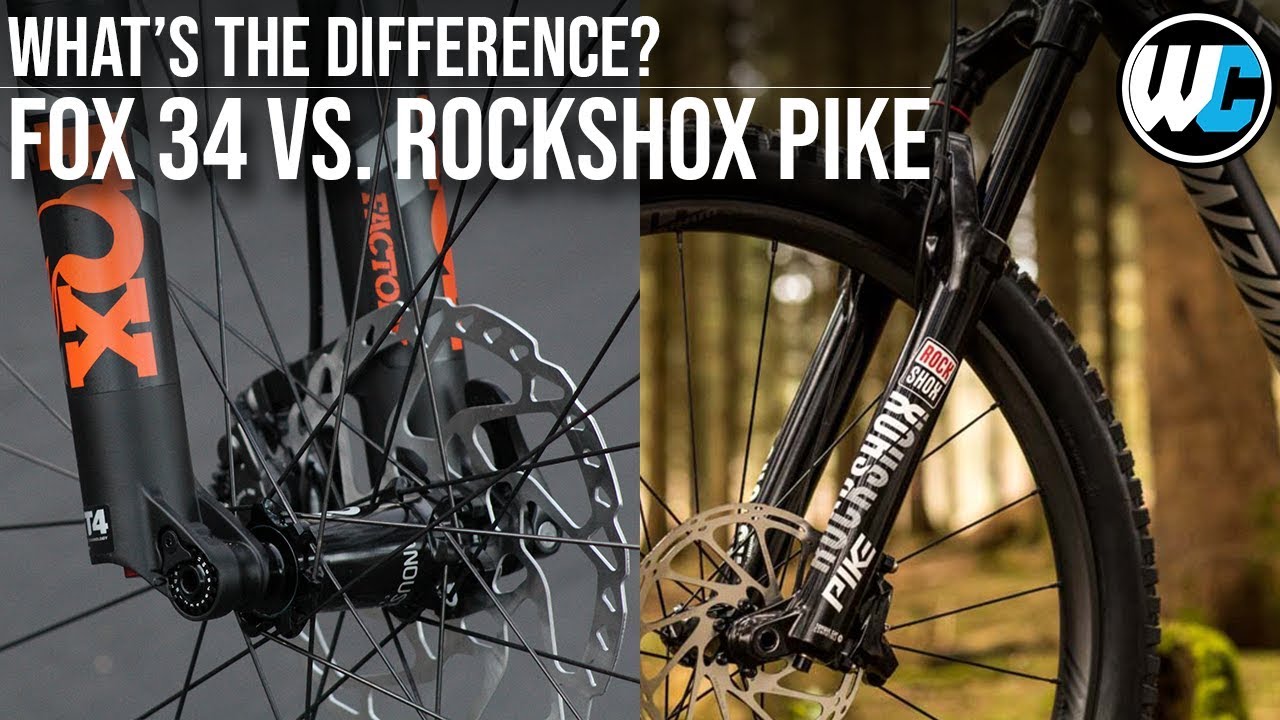 Fox 34 vs. Rockshox Pike - Fork Comparison