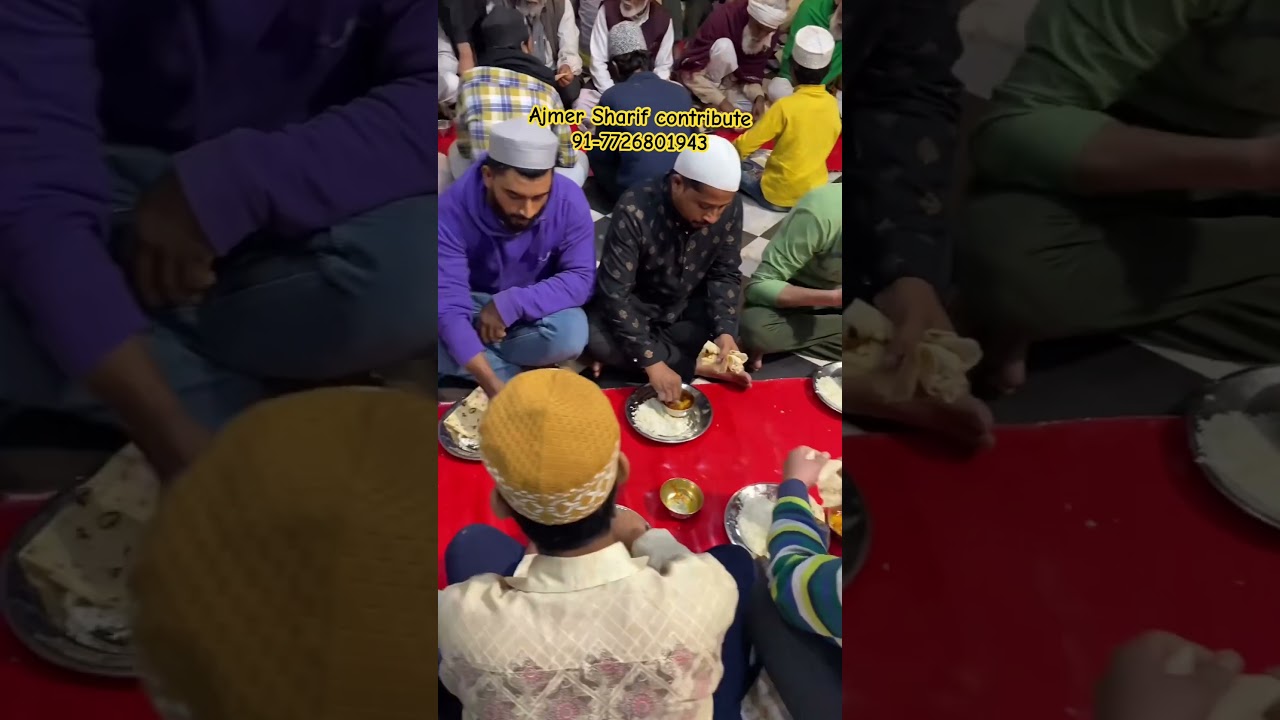 Ajmer Sharif Roza Sehri | Ramzan dargah sharif | Largest sehri iftari at ajme sharif #ajmer #allah