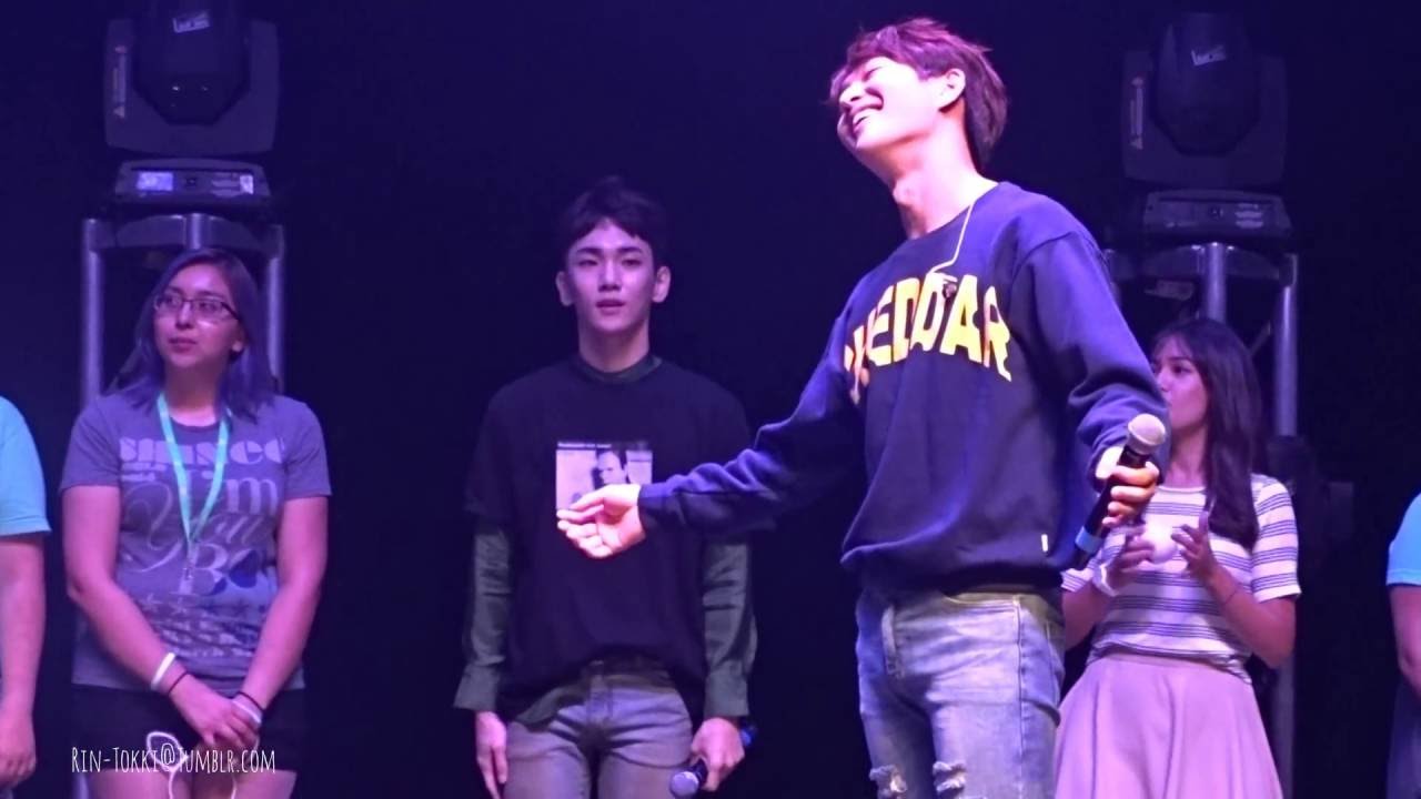 Onew & Jonghyun Charades @ Dallas Fanmeet