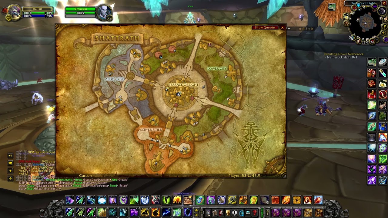 WoW Tbc - Aldor, Scryers and Sha'tari Quastermaster