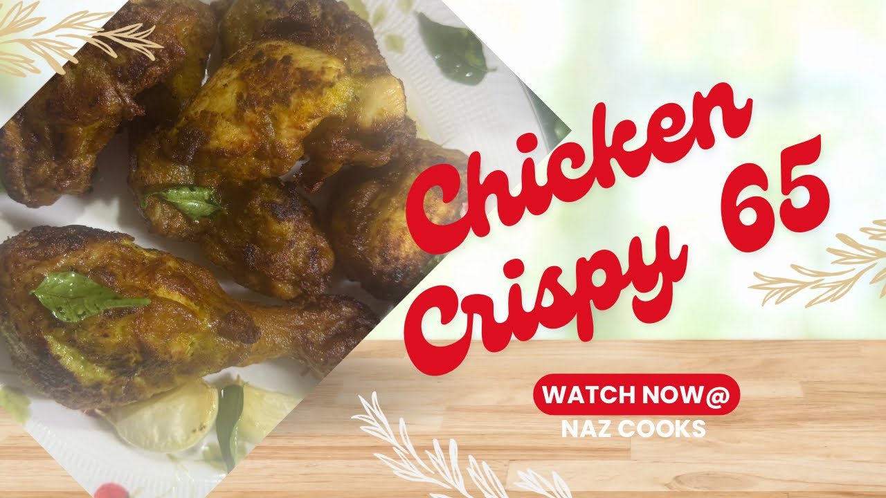 Crispy Chicken 65 | Restaurant Style Spicy Chicken 65 Recipe at Home