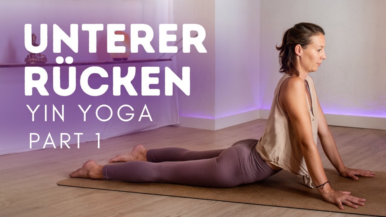 🇩🇪 Yin Yoga unterer Rücken | Entspannung bei Rückenschmerzen und Verspannungen | 25min