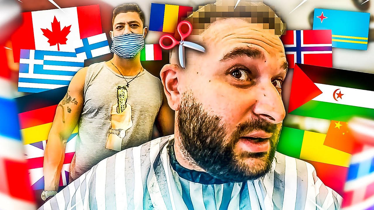 JE TESTE UN BARBER À L'ÉTRANGER!!💈(vlog épisode 1)