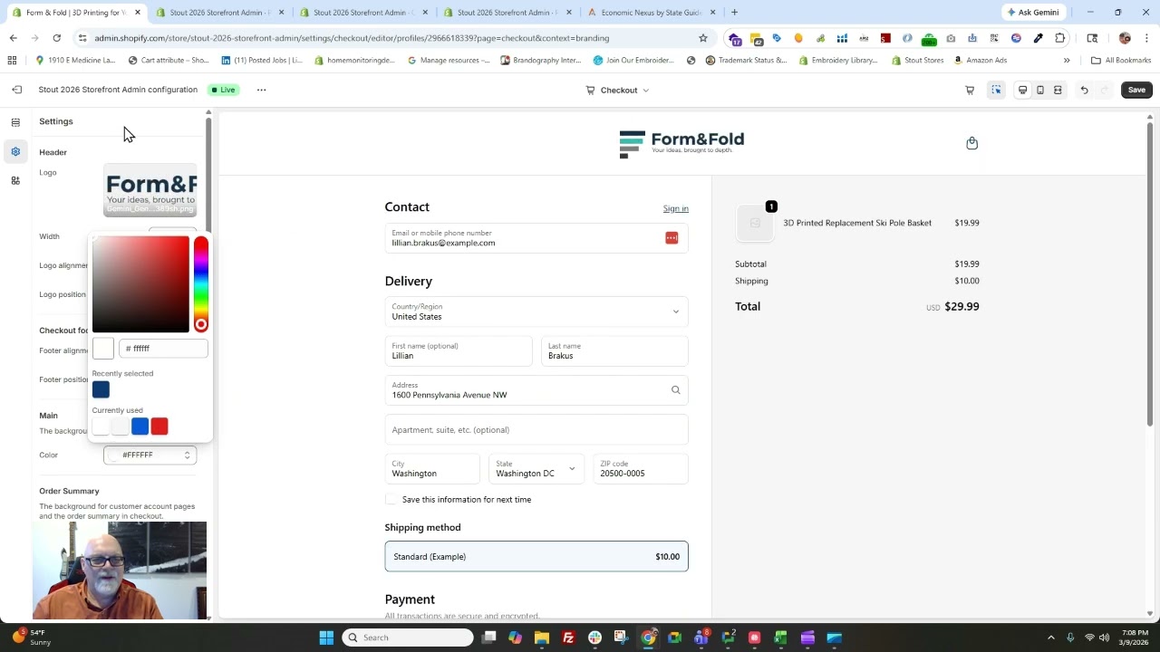 Lab 6 Settings and Logistics