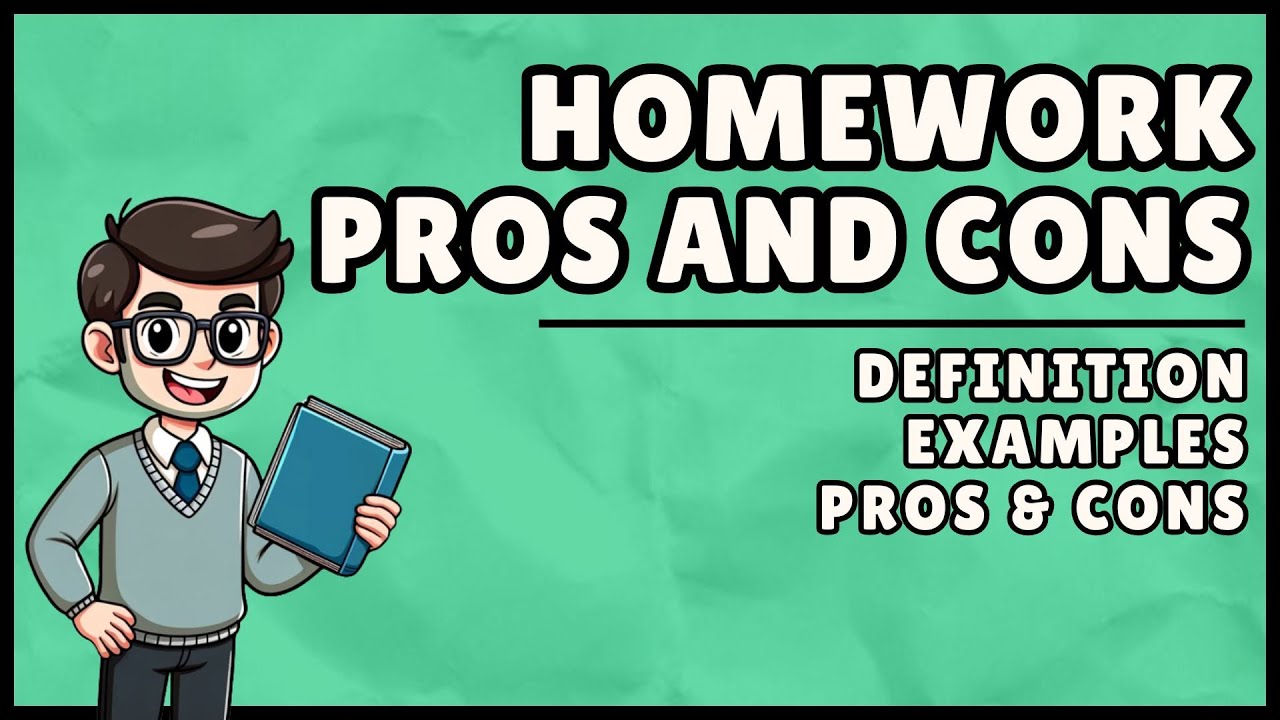 Homework Pros And Cons (Debate Points!)