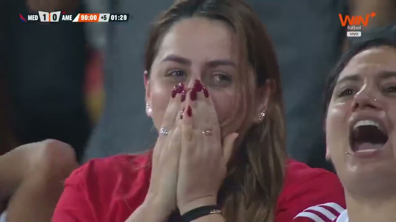 &iexcl;Golazo de cabeza de Francisco Fydriszewski y Medell&iacute;n sobre el final le gana a Am&eacute;rica!
