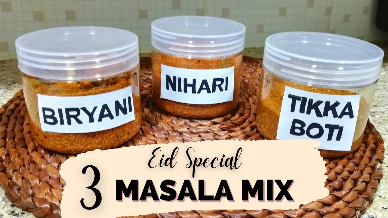 Eid Special MASALA MIX | عید اسپیشل مصالحہ مکس | بریانی  نہاری اور تکہ بوٹی مصالحہ