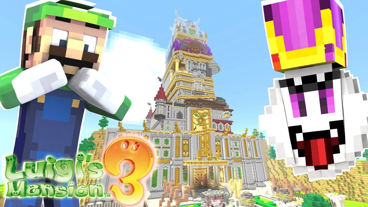 Minecraft Luigis Mansion 3 - Luigi's Last Resort Hotel Vacation! [48]