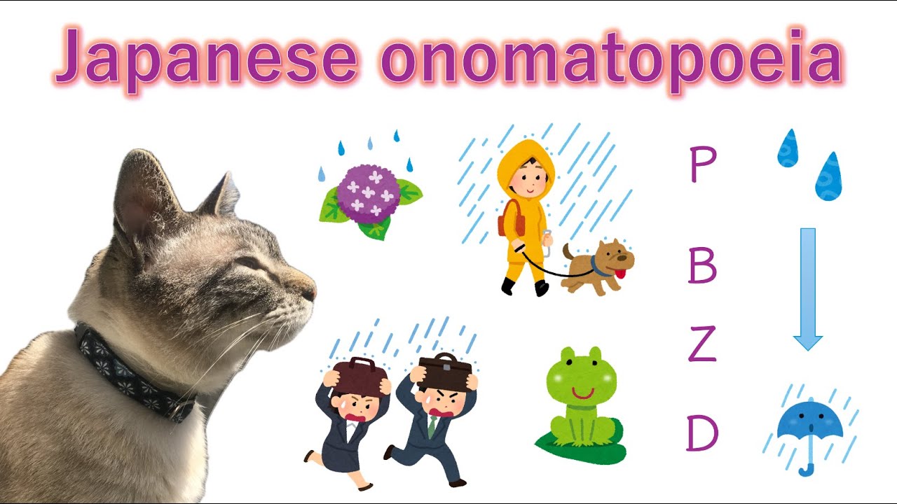 The Beautiful World of Japanese Rain Onomatopoeia ☔️ ~ Learn Japanese with Toby ~ 雨のオノマトペ