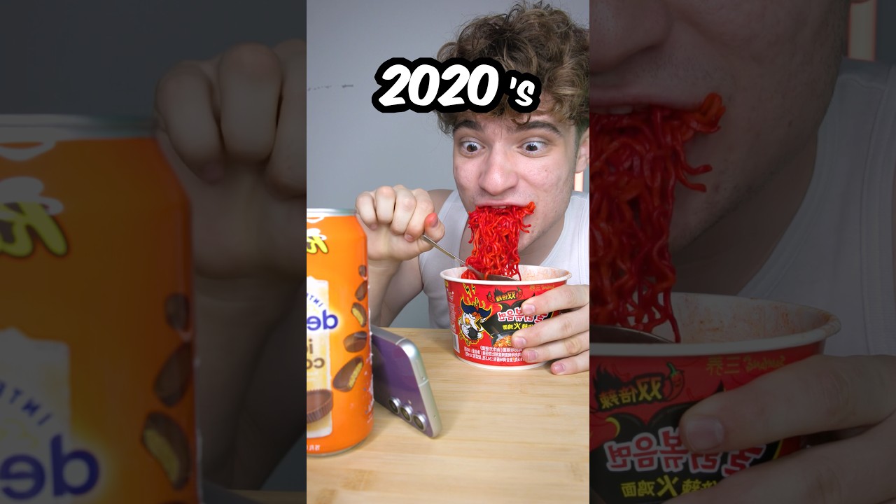 اون موقع در مقابل الان، سال خوردن غذا 😭