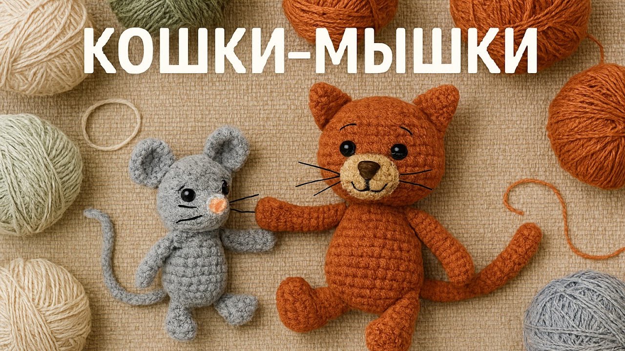 Кошки-мышки #извяжу_13(27)